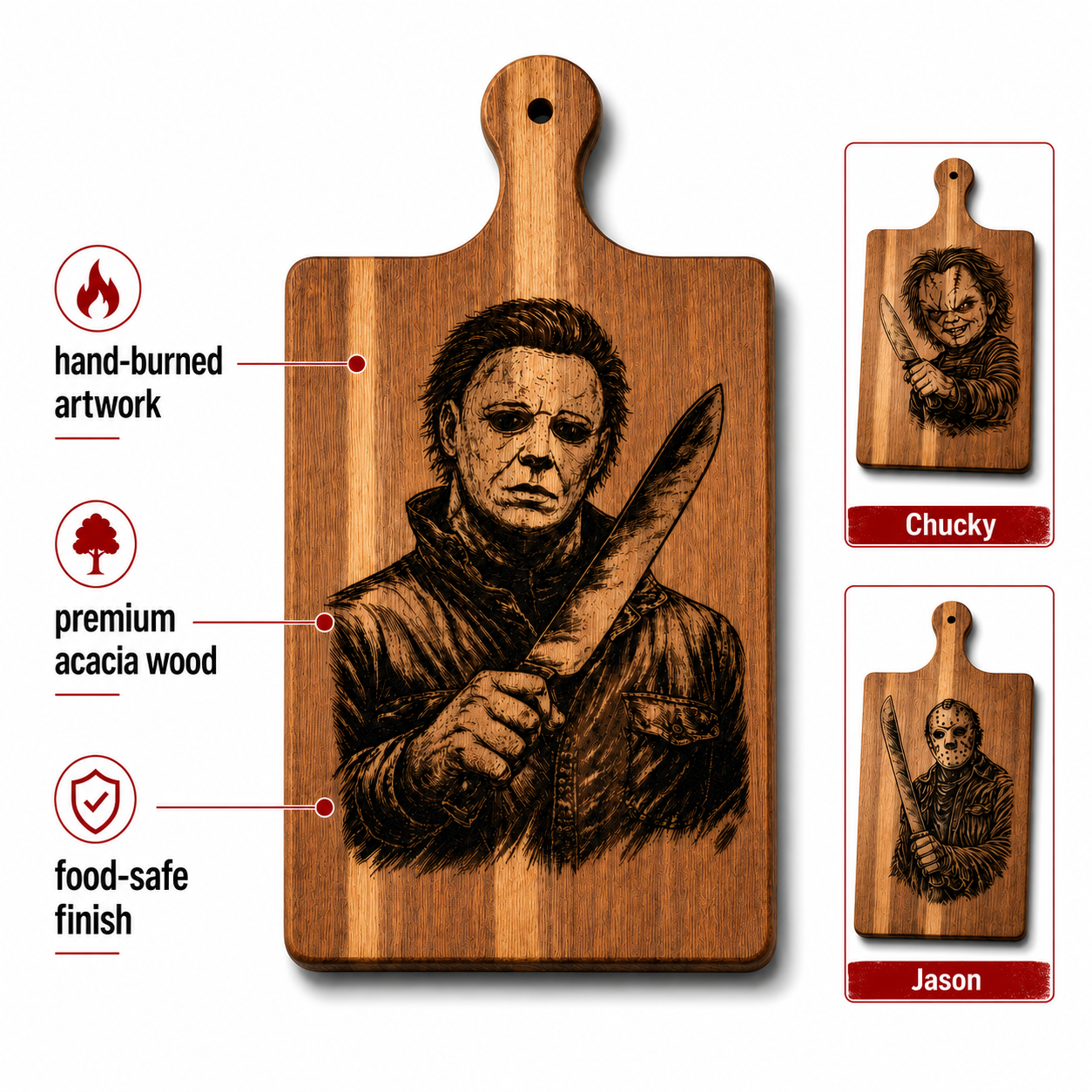 HorrorBoard™ Cutting Board