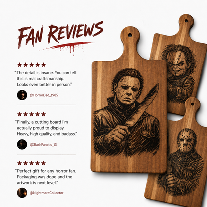 HorrorBoard™ Cutting Board